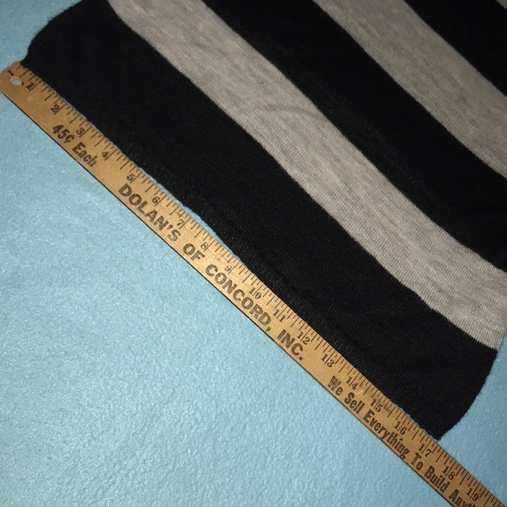 CUSTO knitwear bold stripes bell sleeves vintage soft alpaca sweater NEW size S - Picture 8 of 9